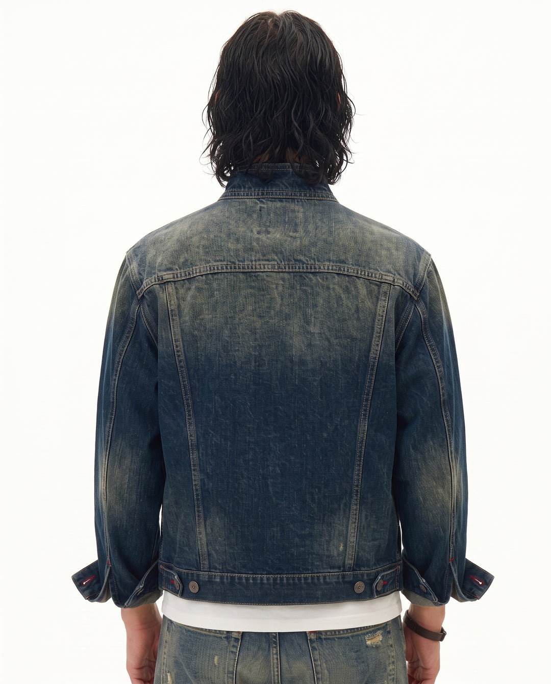 Washed Denim Jacket na2884