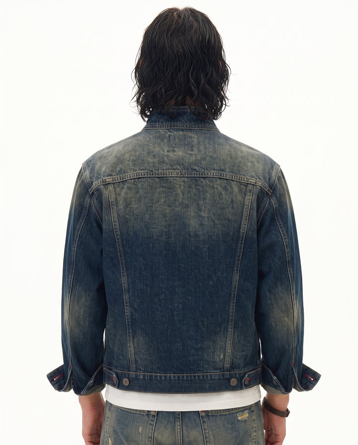 Washed Denim Jacket na2884