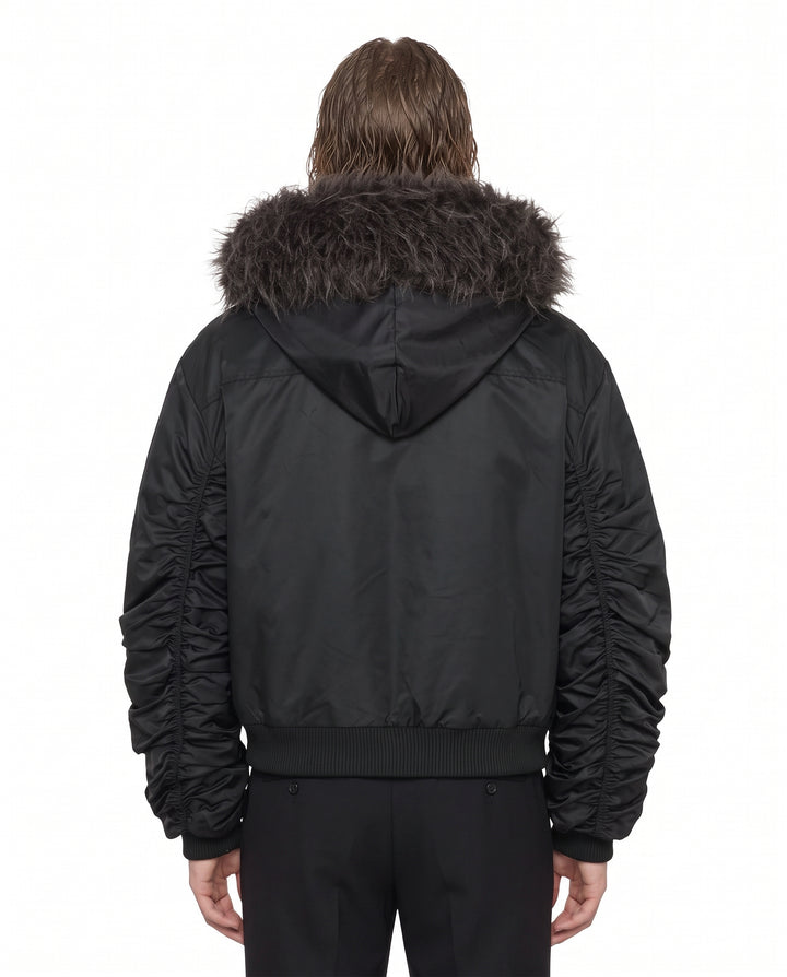 Hooded Bomber Jacket na3168