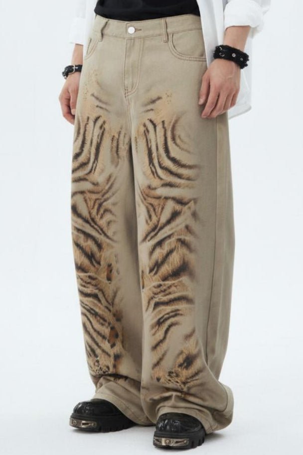 Tiger Print Pants  na2562