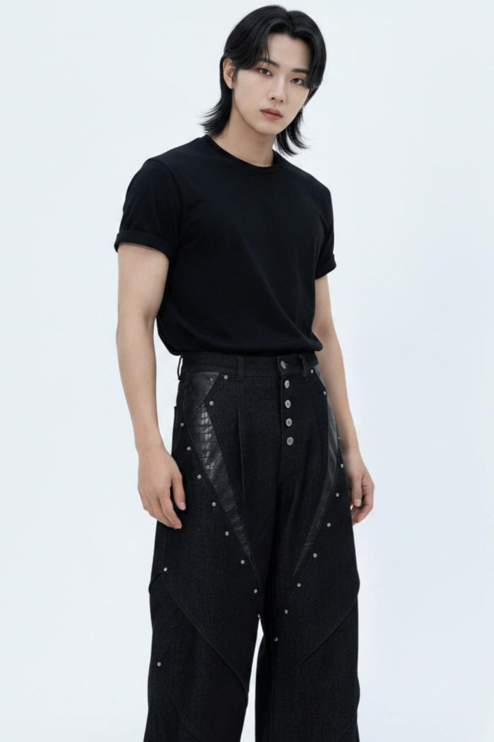Crocodile Pocket Jeans  na2610
