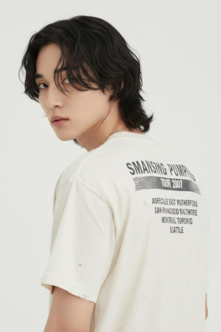 Graphic Band T-shirt  na2530
