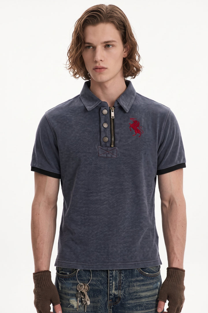 Embroidered Polo Shirt na2672