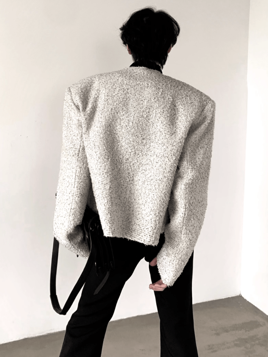 [AutumnWind] Tweed Rose Jacket na1764