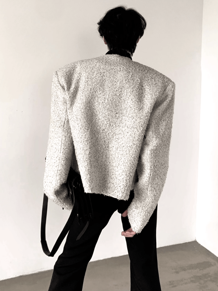 [AutumnWind] Tweed Rose Jacket na1764