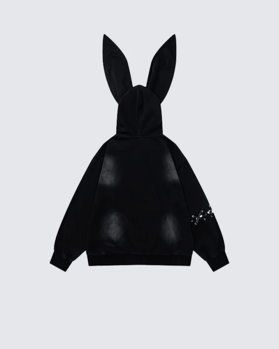 Y2K Tribal Zip-Up Hoodie na2249