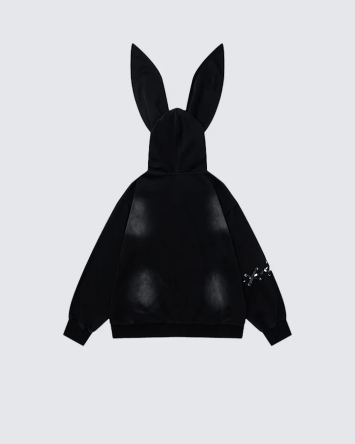 Y2K Tribal Zip-Up Hoodie na2249