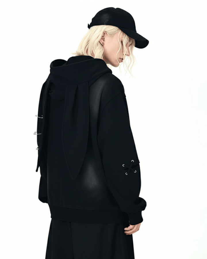 Y2K Tribal Zip-Up Hoodie na2249