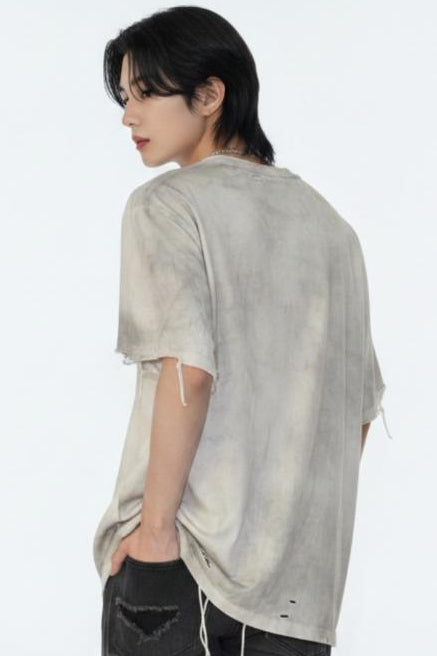 Distressed T-shirt  na2604