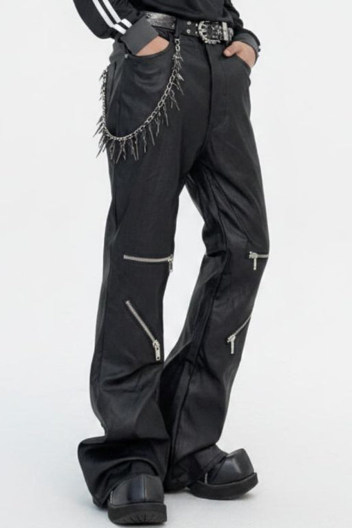 Punk leather pants  na2602