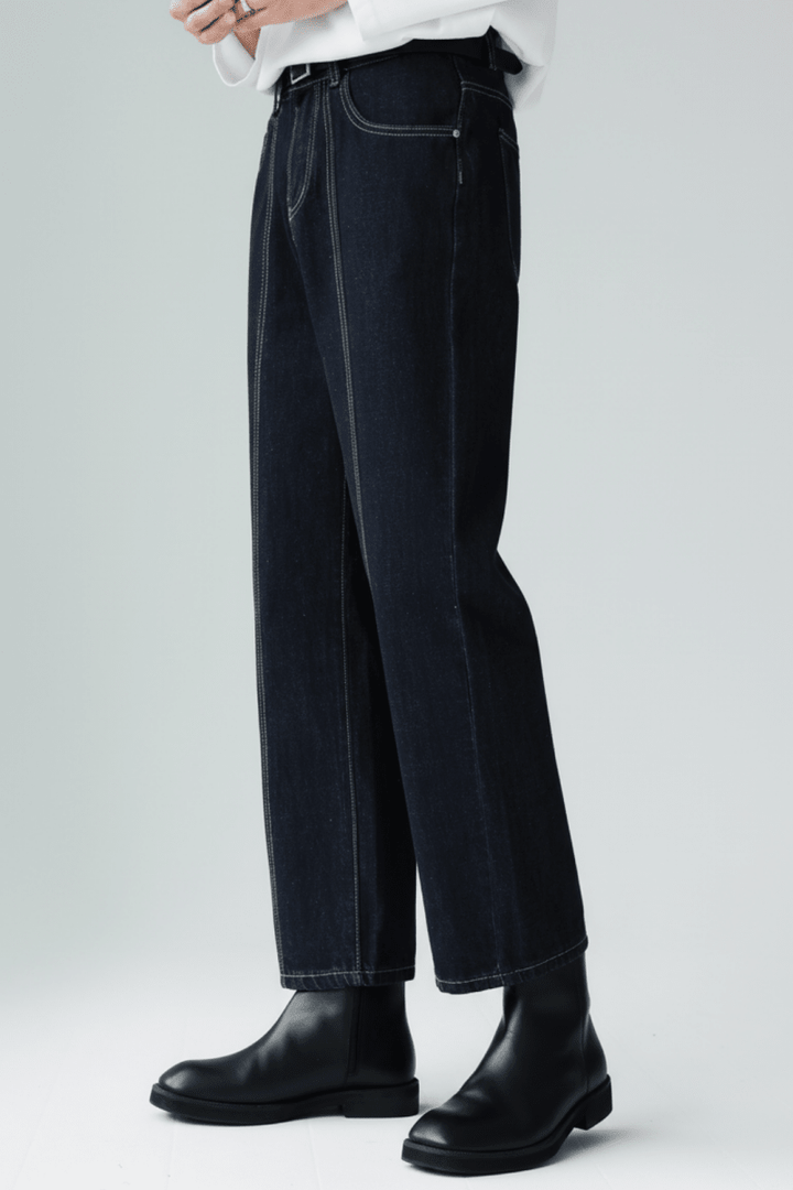 Center Seam Straight Denim na2425