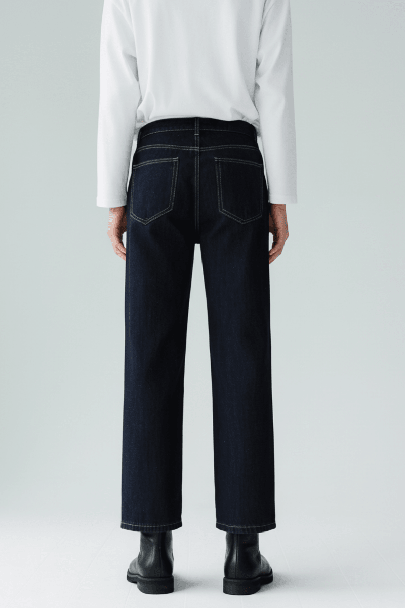 Center Seam Straight Denim na2425