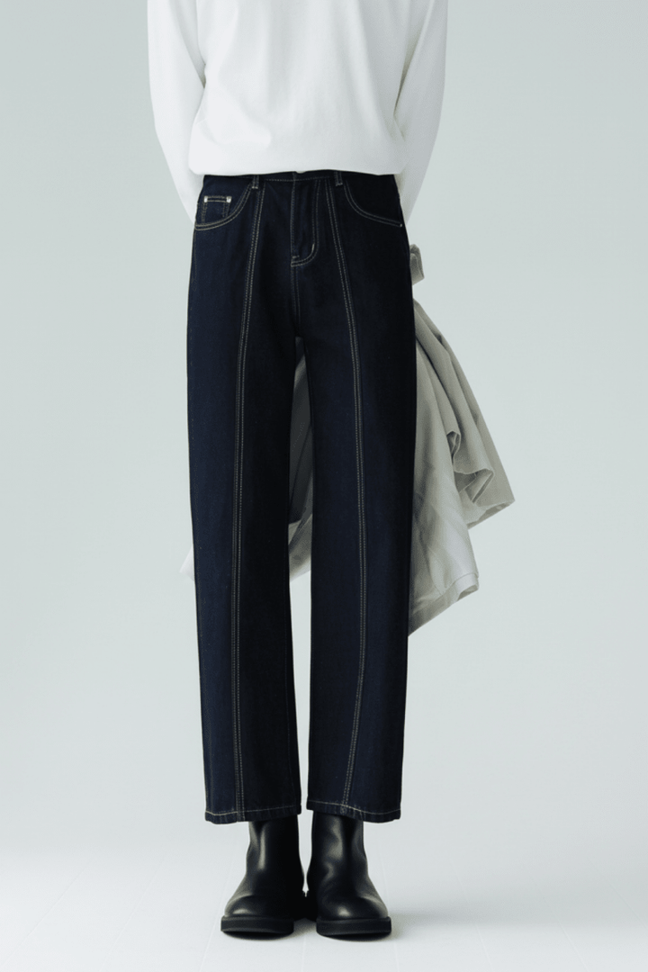 Center Seam Straight Denim na2425