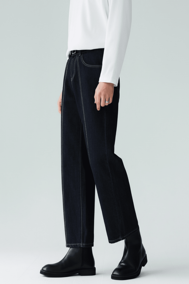 Center Seam Straight Denim na2425