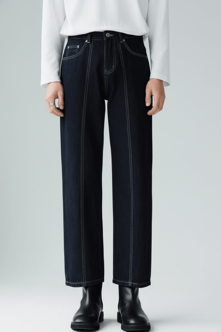 Center Seam Straight Denim na2425
