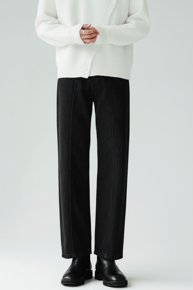 Center Seam Straight Denim na2425