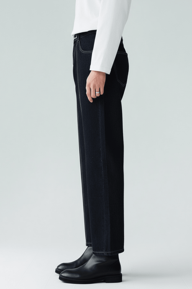 Center Seam Straight Denim na2425