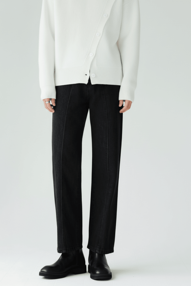 Center Seam Straight Denim na2425