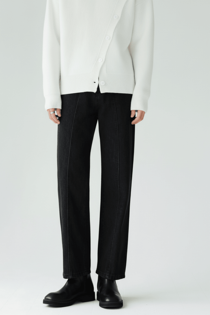 Center Seam Straight Denim na2425