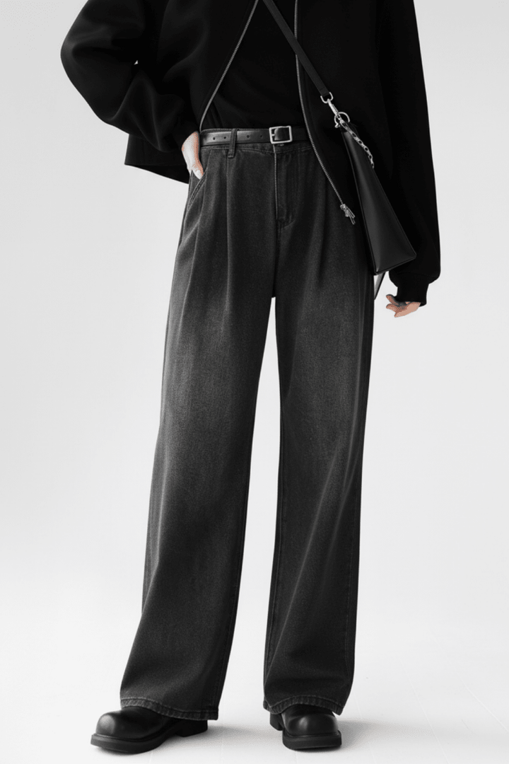 Loose Vintage Wash Jeans na2424