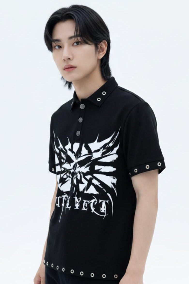 Graphic Polo Shirt  na2605