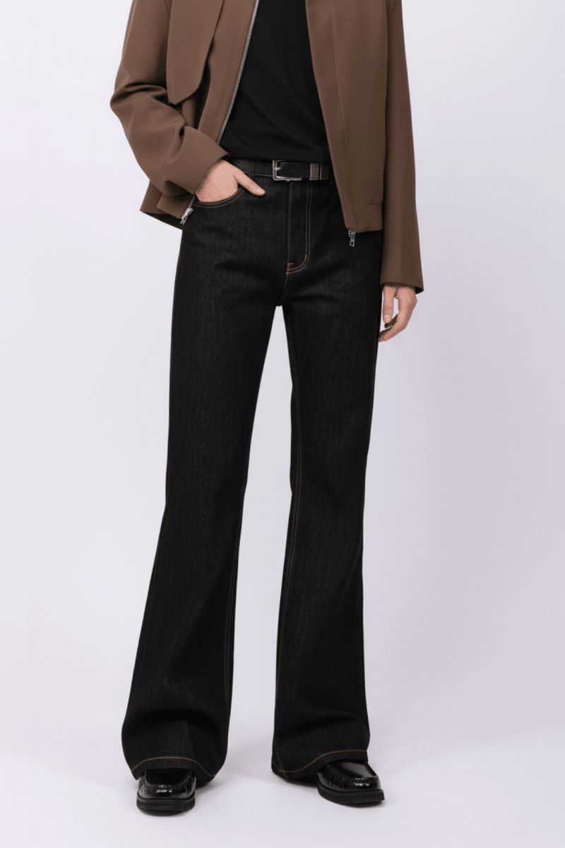 Dark Wash Flare Denim na2432