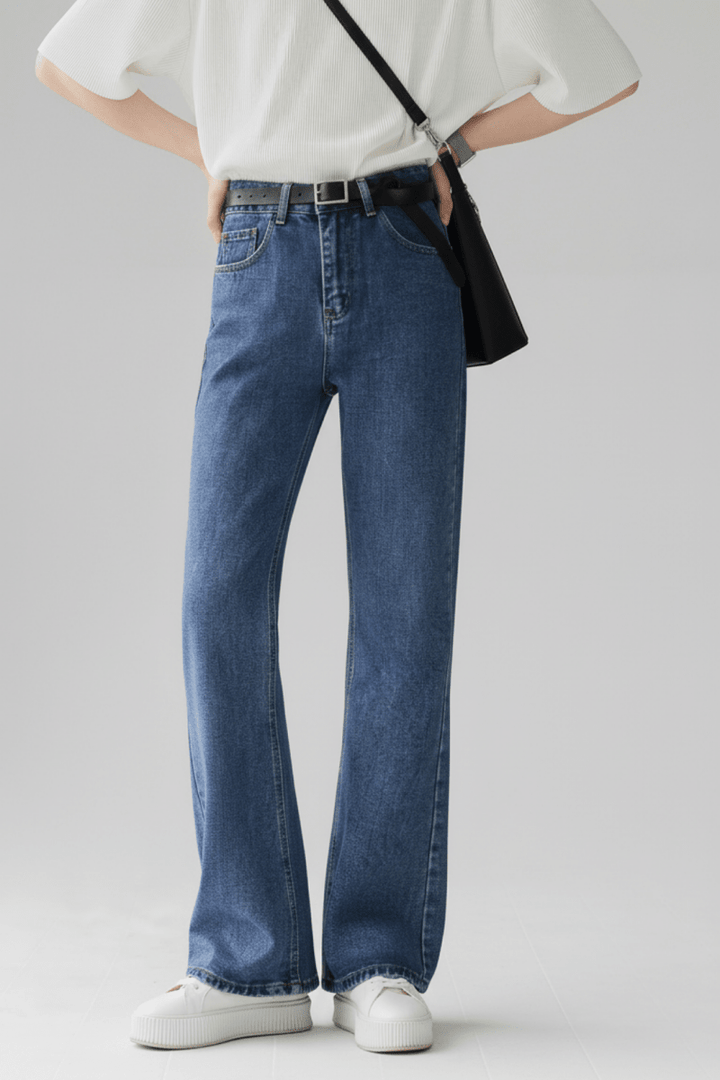 Slim Flare Denim Jeans na2427