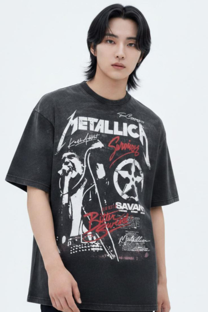 Washed Graphic T-shirt  na2634