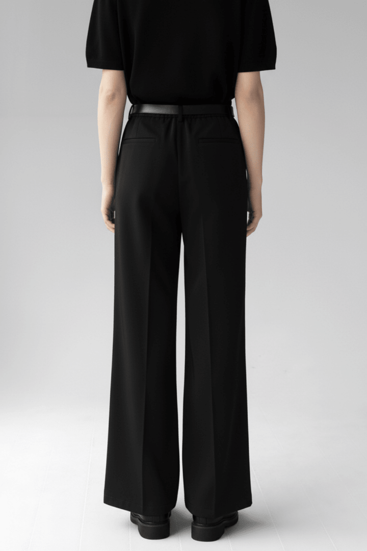 Minimal Tailored Flare Trousers na2428