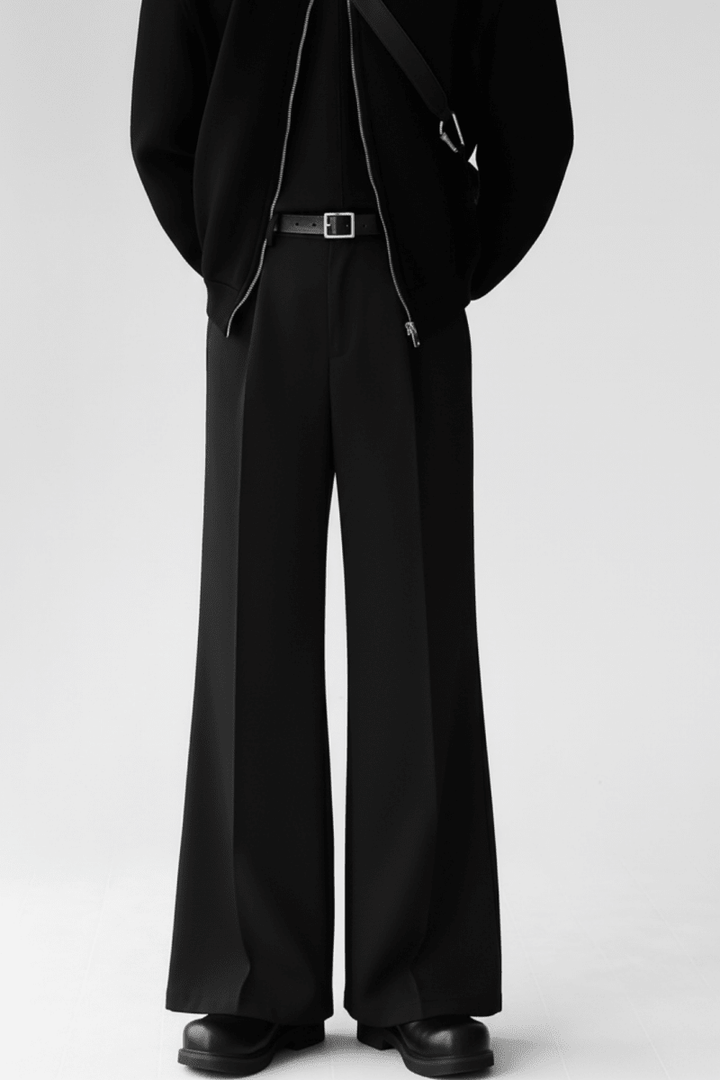 Minimal Tailored Flare Trousers na2428