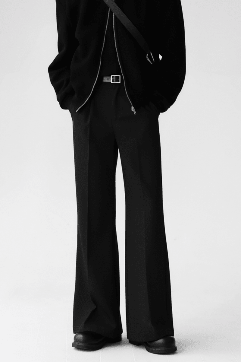 Minimal Tailored Flare Trousers na2428