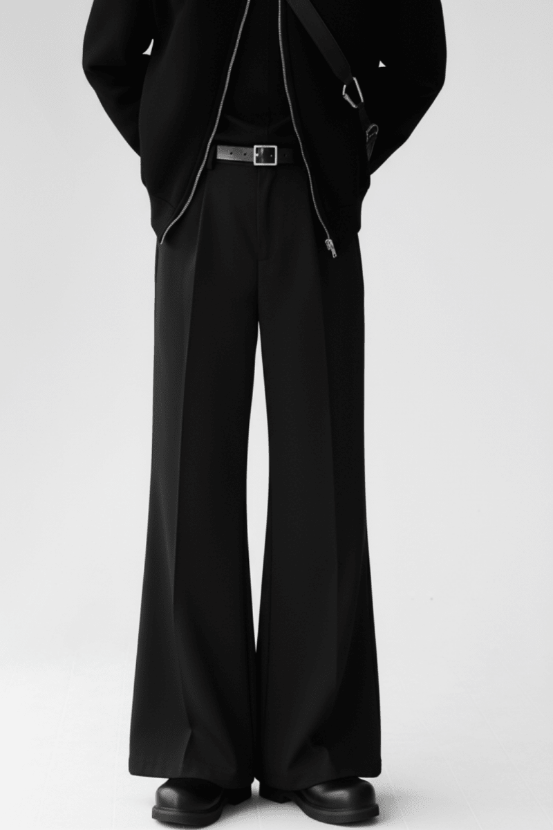 Minimal Tailored Flare Trousers na2428