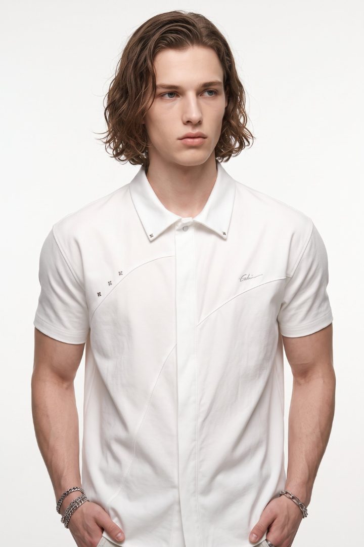 Asymmetric Shirt  na2663