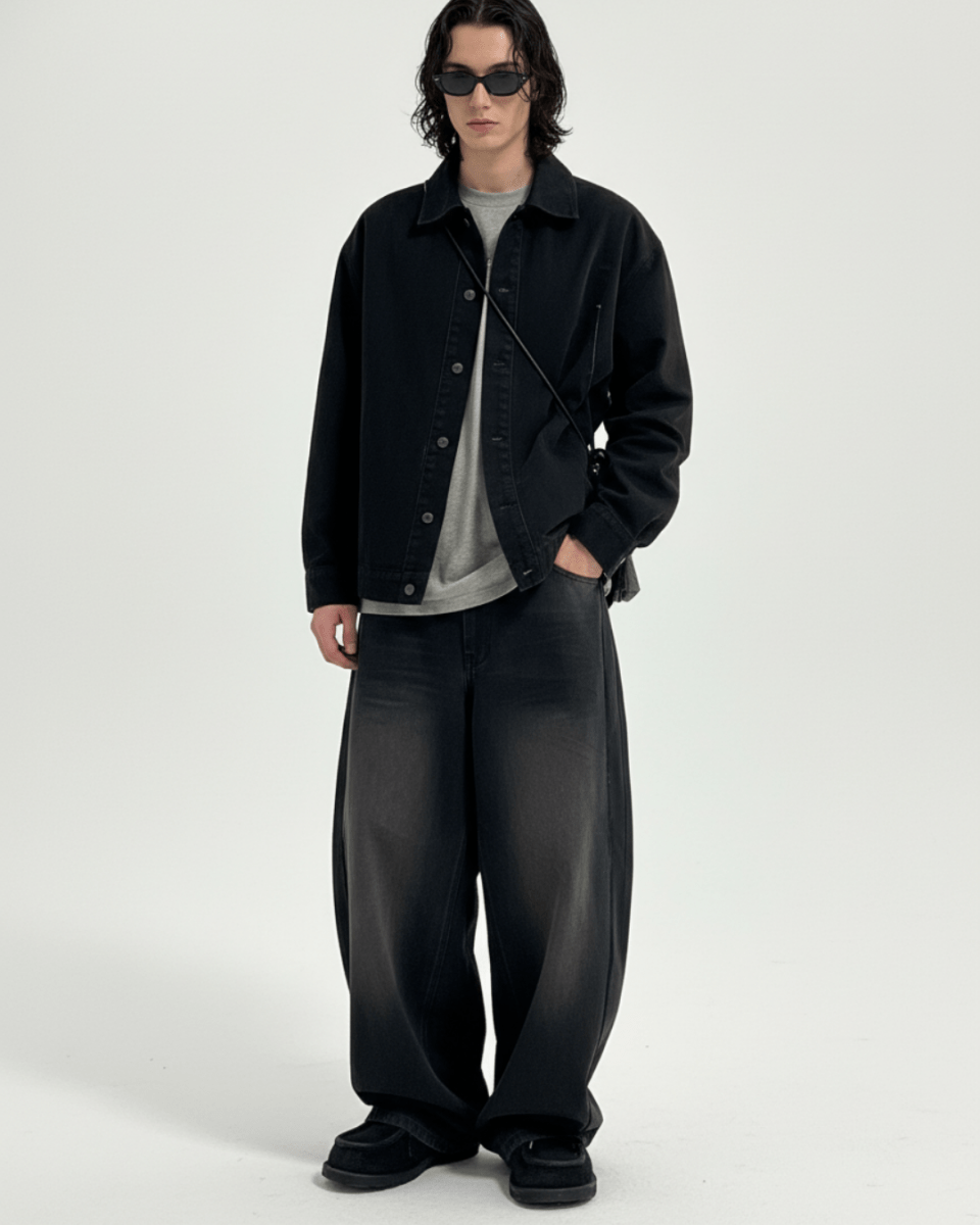 [Nanostudio] Shadow Wide Denim na2222