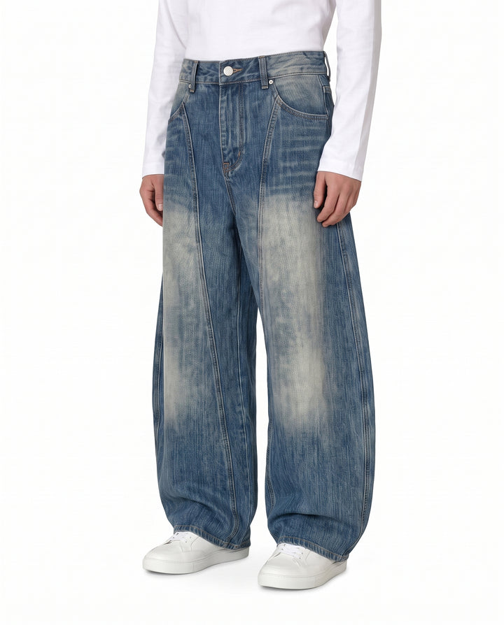 Wide Denim Pants na2972