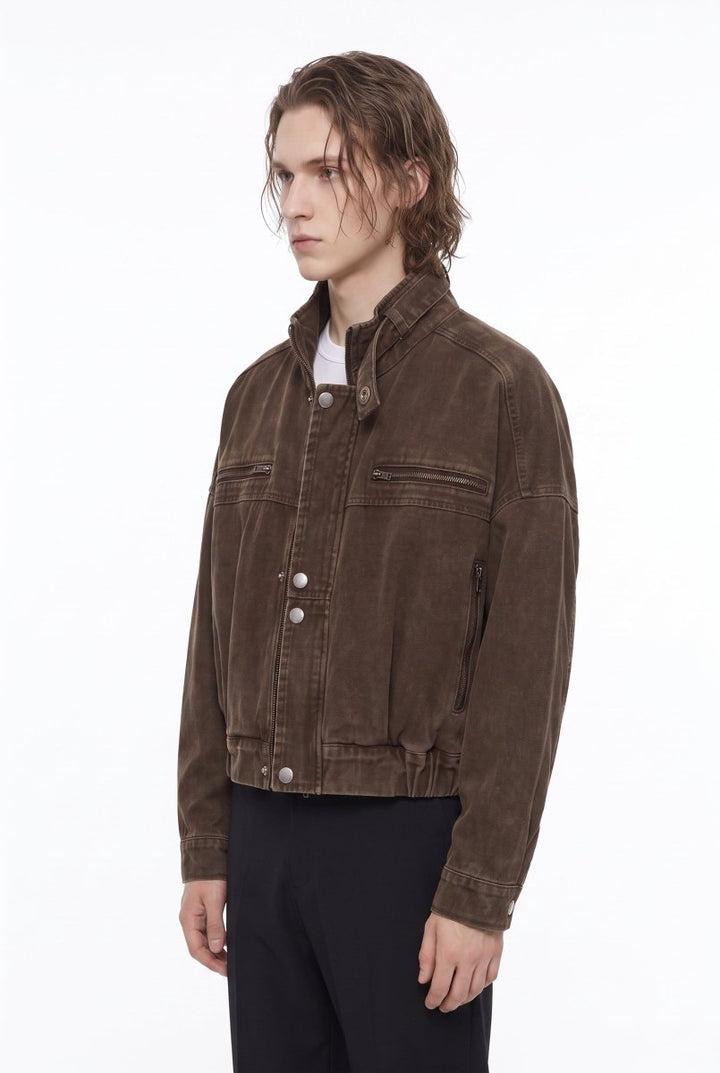 Cropped Utility Jacket na2856