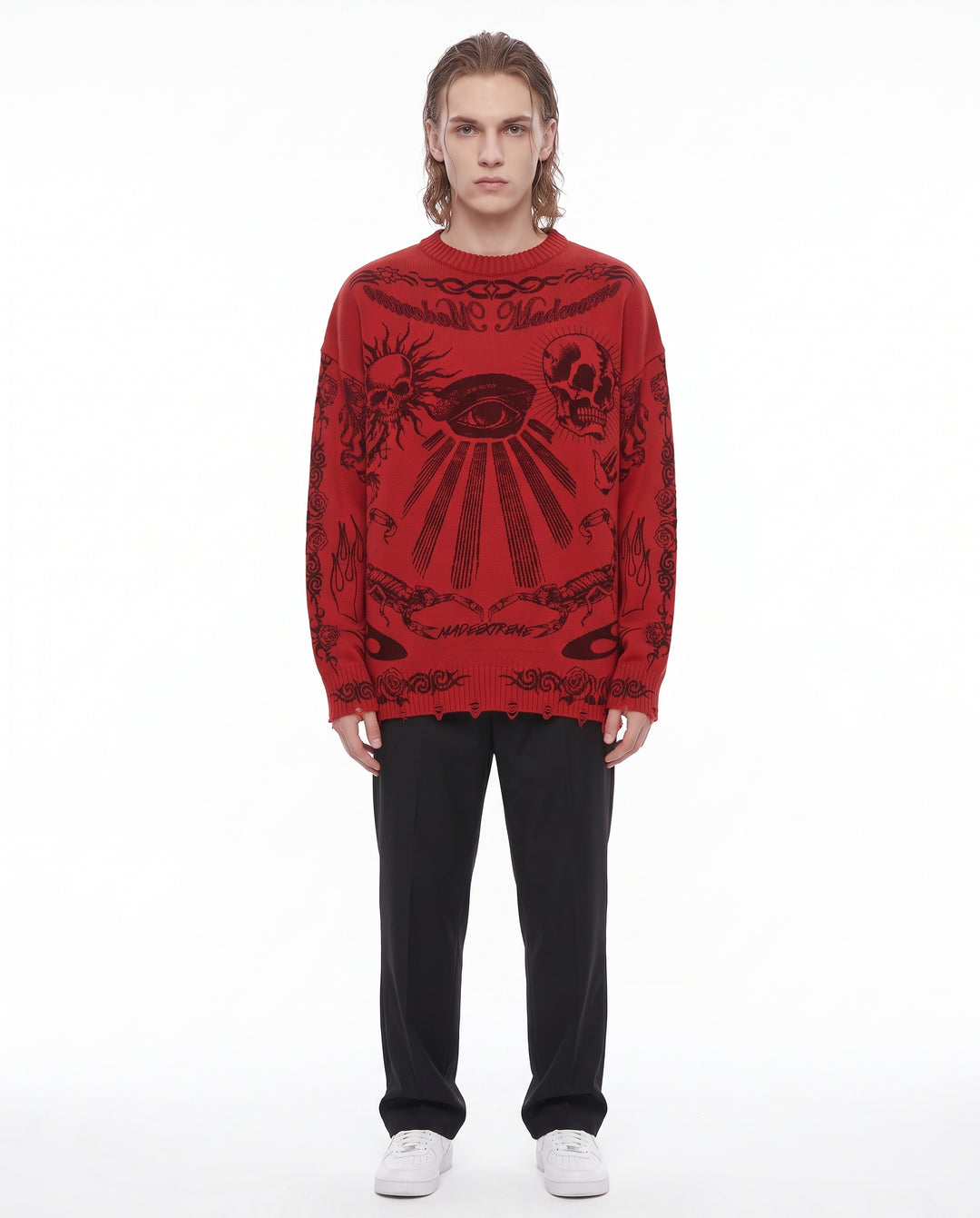 Graphic Knit Sweater na3241