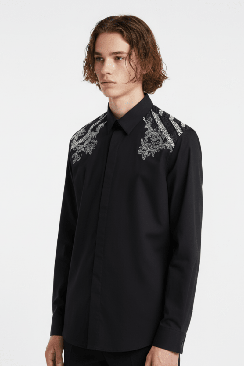 Classic embroidery shirt  na2479