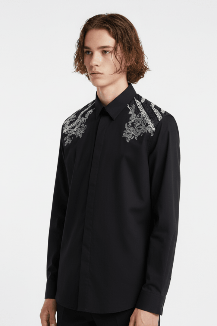 Classic embroidery shirt  na2479