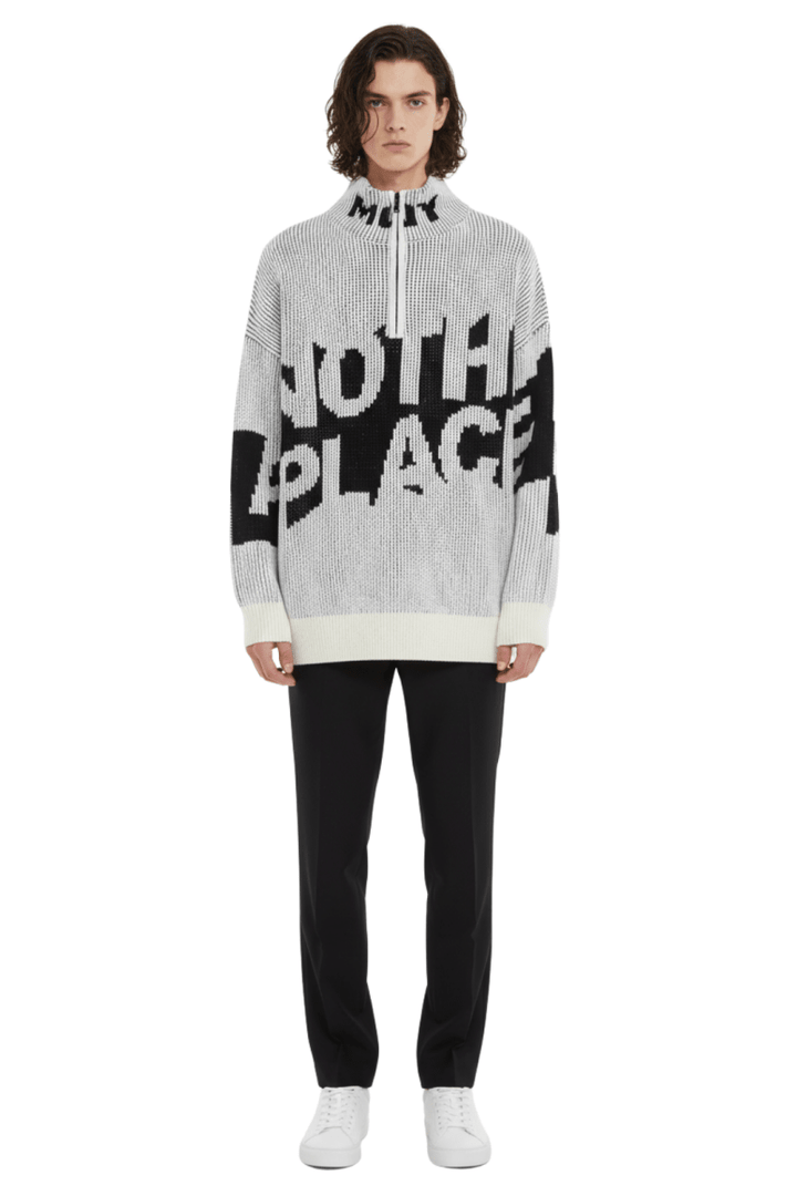 Modern Block Pattern Sweater na2411