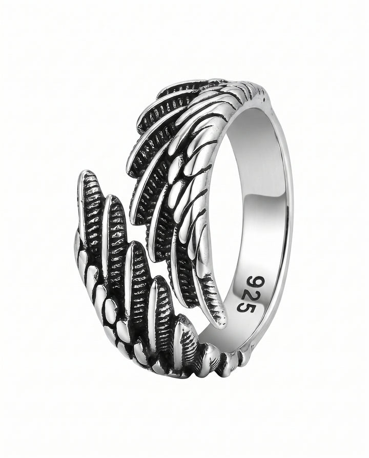 Silver Wing Ring na2989