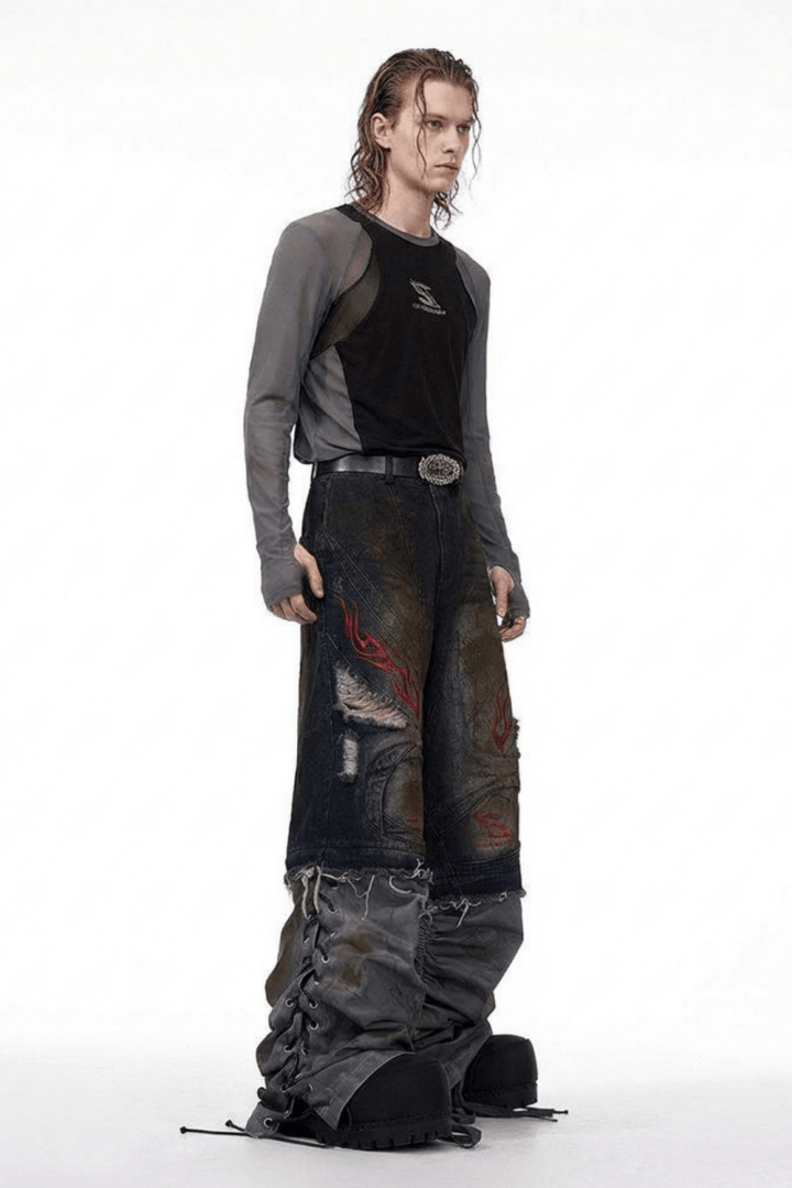 Obsidian Flame Denim  na2372