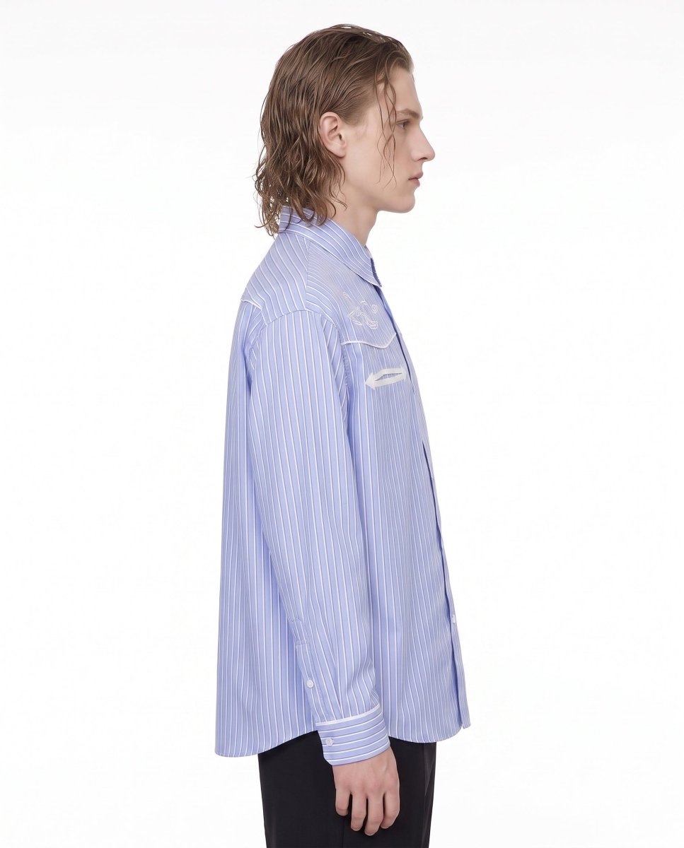 Western Striped Shirt na3024