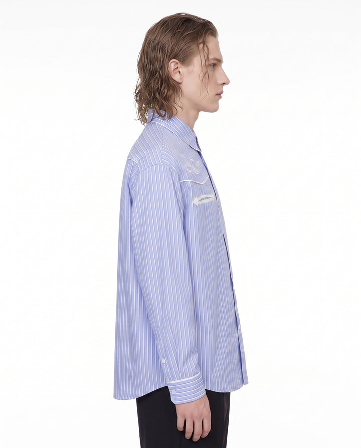 Western Striped Shirt na3024