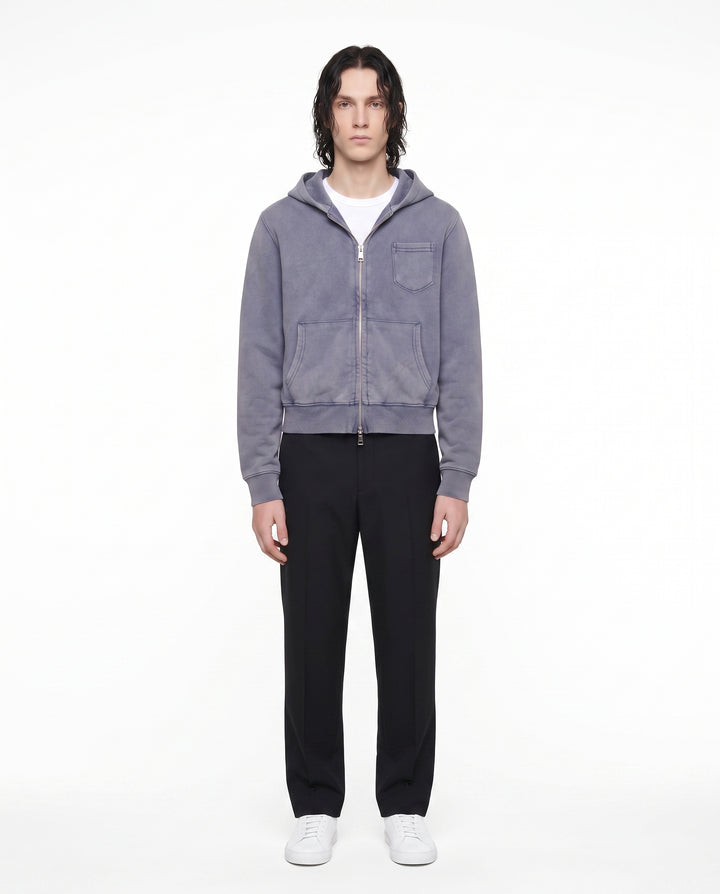 Washed Zip Hoodie na3017