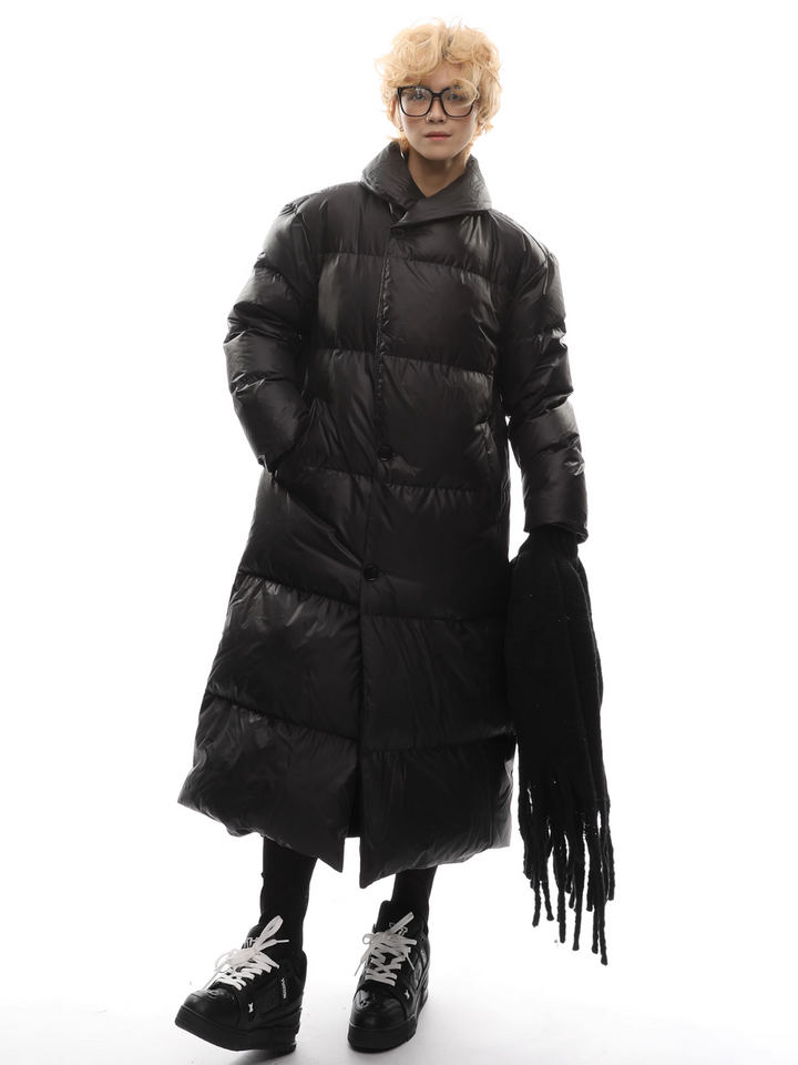 【FUTUREBOY】knee-length down jacket  na1716