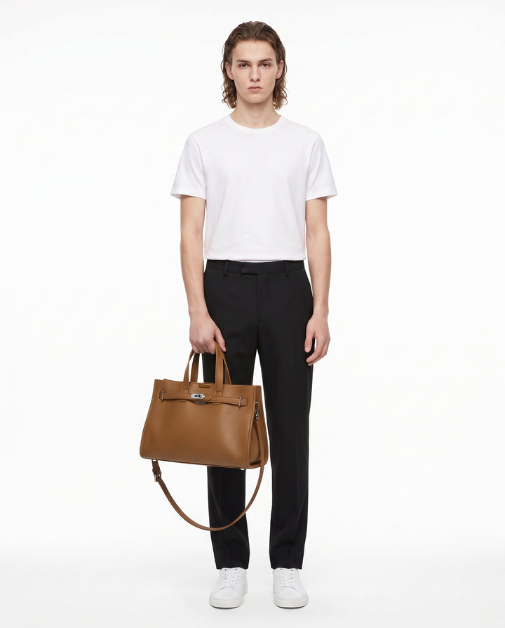 Leather Handbag na3163