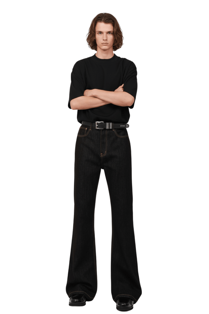 Dark Wash Flare Denim na2432