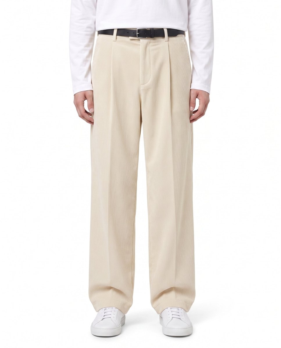 Corduroy Wide Pants na2986