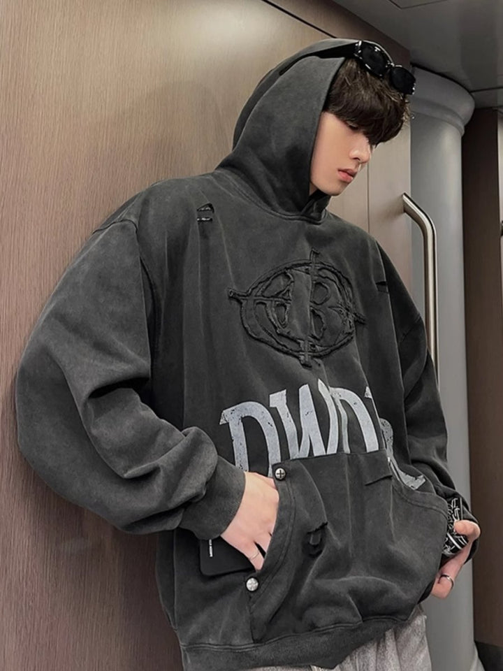 【JH HOMME】washed hooded na1562